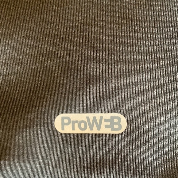 Spyder Men's Black & Red Quarter Zip Pullover Sweater - Picture 5 of 5